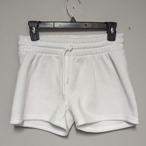 NWT Better/Together White Athletic Shorts with Elastic Waistband and Drawstring